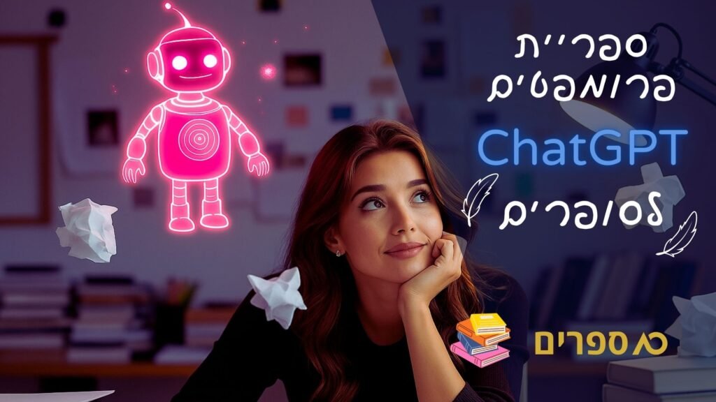 ספריית פרומפטים סודית ChatGPT לסופר.ת